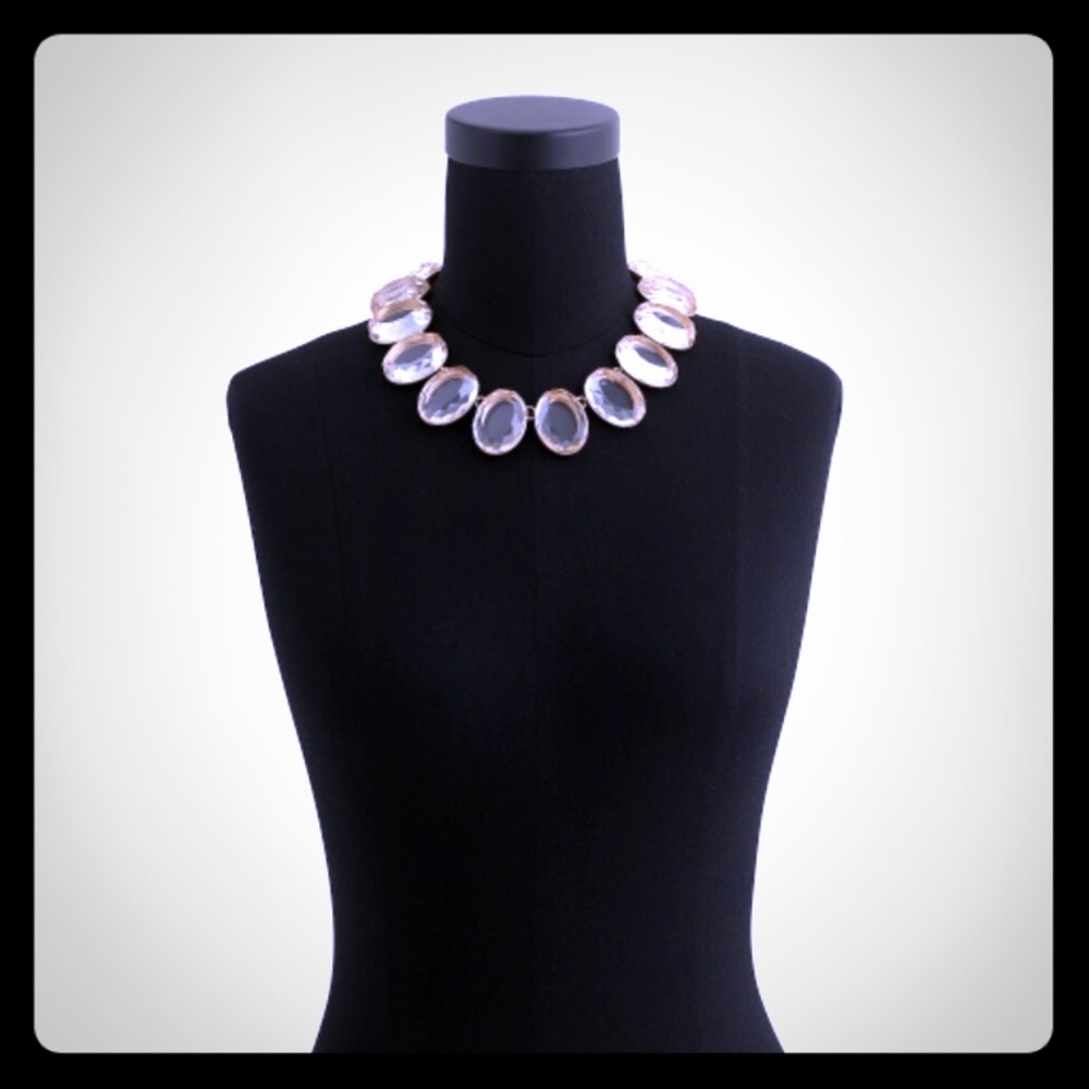 NWT JCrew oversized gemstone 💎 💎 Necklace
